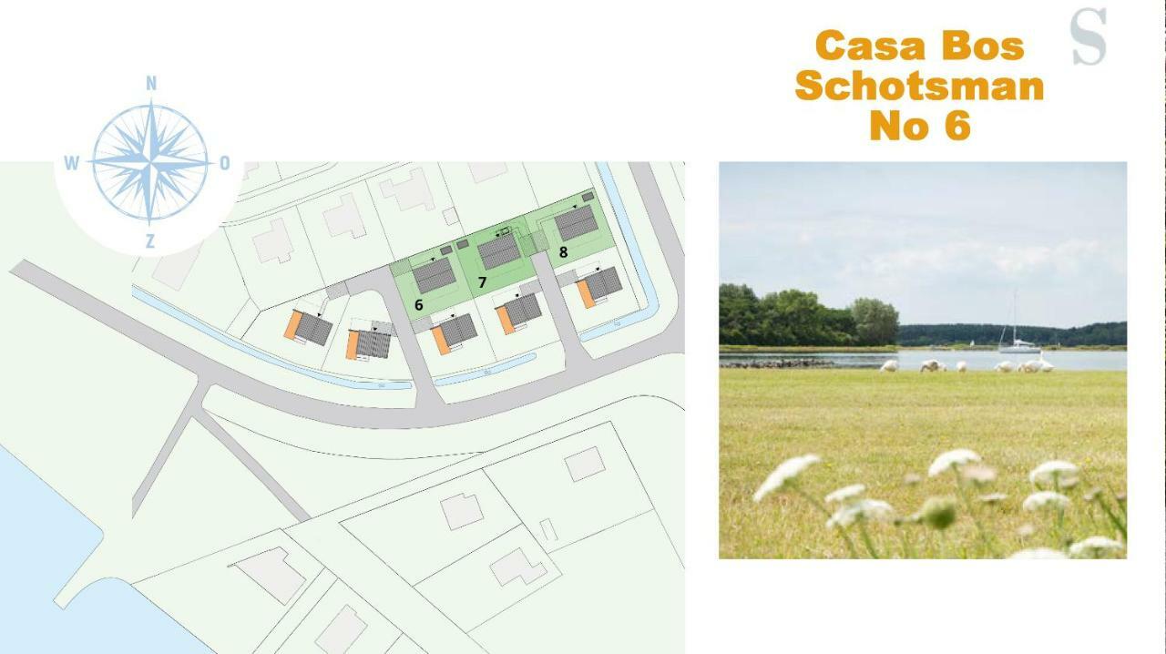 קמפרלנד Casa Bos Schotsman Wellness - Jacuzzi - Rental Ebikes - The Kamado Bbq מראה חיצוני תמונה